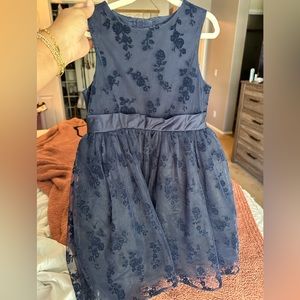 Janie and Jack Navy dress 5t